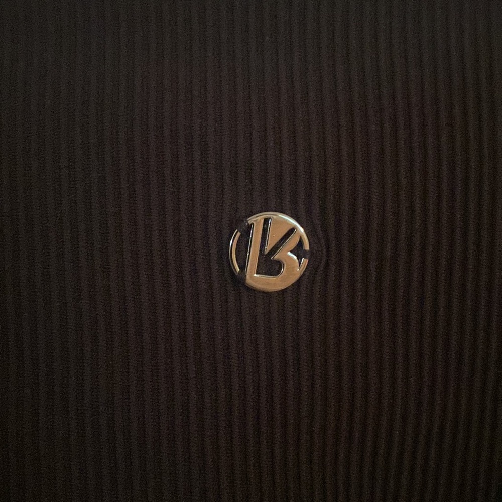 NWOT Buff Bunny Black Ribbed Leggings Size SMALL